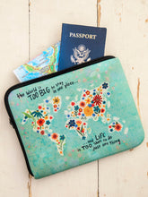 Travel Document Pouch - Life Is Too Short